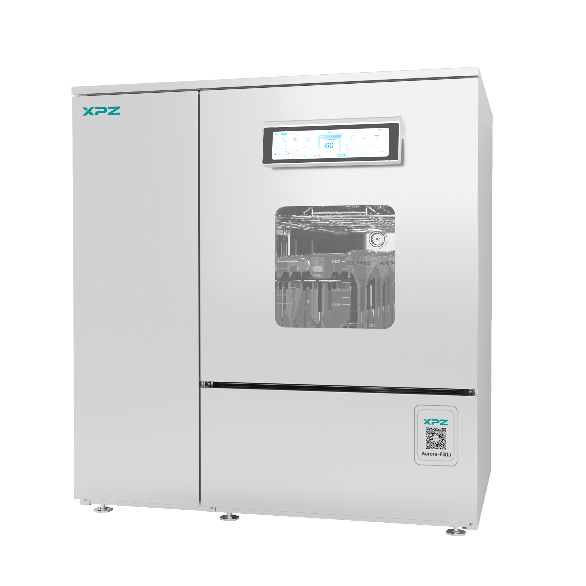 Aurora-F3L極智版實(shí)驗(yàn)室洗瓶機(jī)